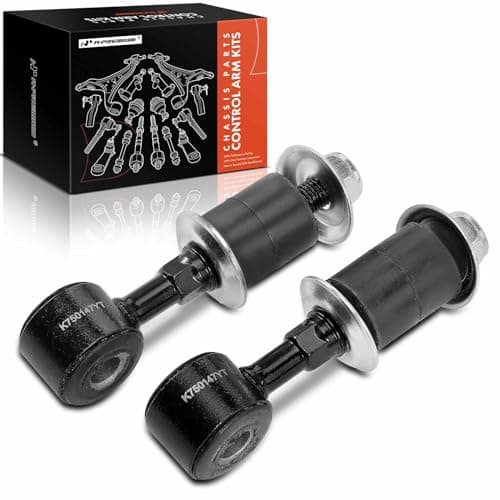 A-Premium 2 x Front Sway Bar Links Stabilizer Bar Links, Compatible with Toyota Land Cruiser 1998-2007, Lexus LX470 1998-2007
