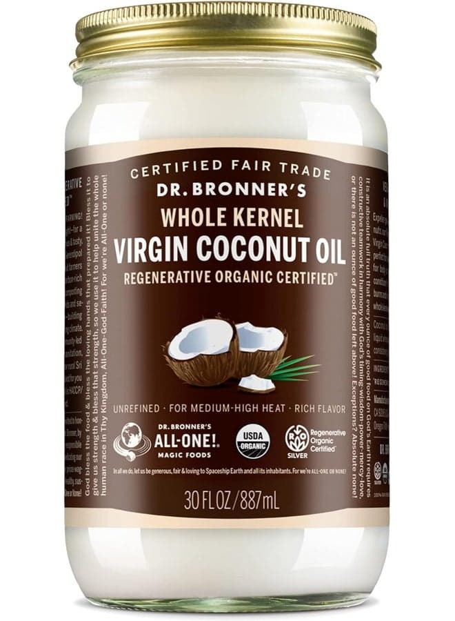 Dr. Bronner's Organic Virgin Coconut Oil - Whole Kernel