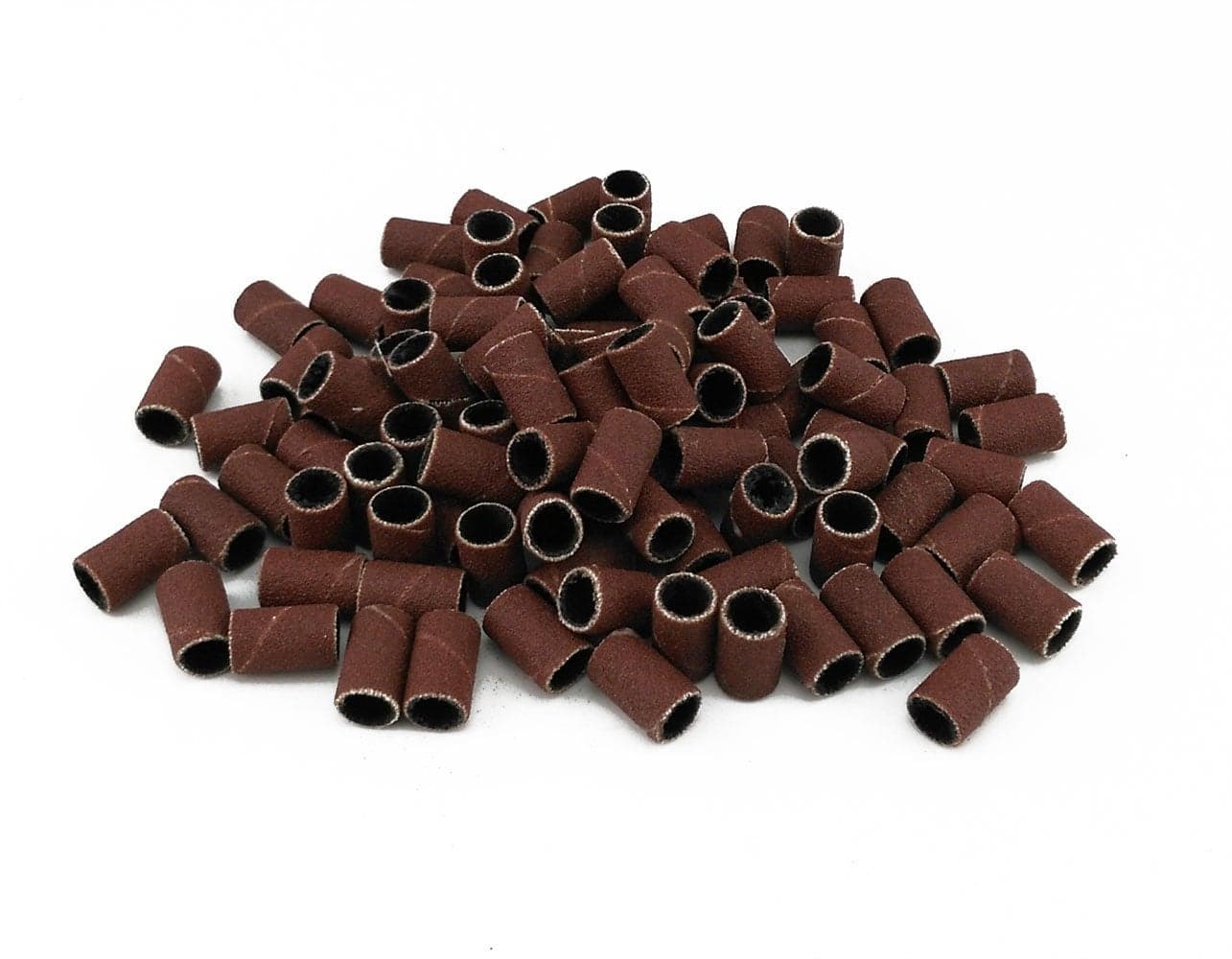 yueton Pack of 100 Professional Nail Manicure Sanding Bands Grit File Sand Piece Set (#180)