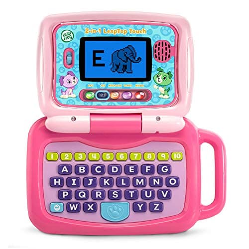 LeapFrog 2in1 LeapTop Touch Frustration Free Packaging Pink