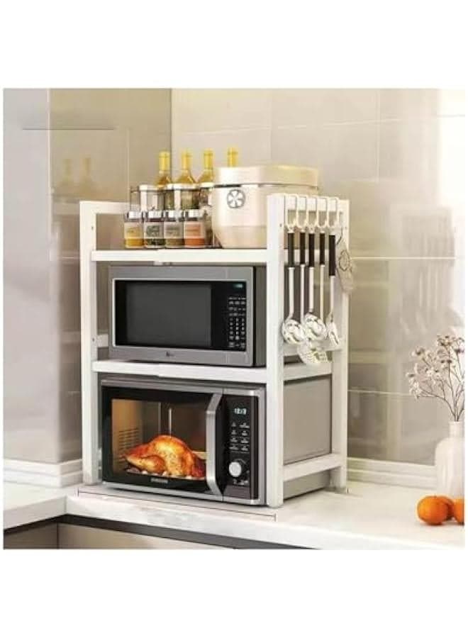 3 Tier white microwave stand,microwave shelf,small microwave stand,microwave stand countertop,expandable microwave rack,microwave stand with storage,microwave stand with storage cabinet