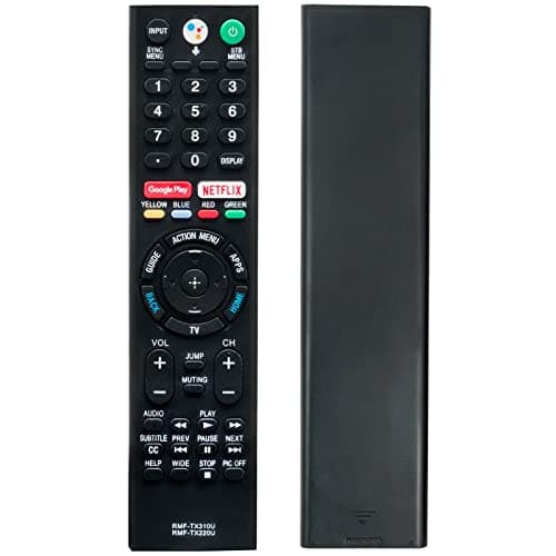 RMF-TX310U RMF-TX220U Voice Remote Control Fit for for Sony Bravia TV XBR-55A9F XBR-65A9F XBR-75X850F XBR-55A8F XBR-65A8F XBR-75Z9F XBR-65Z9F XBR-65X800G XBR-55X900F XBR-49X900F XBR-55X800G