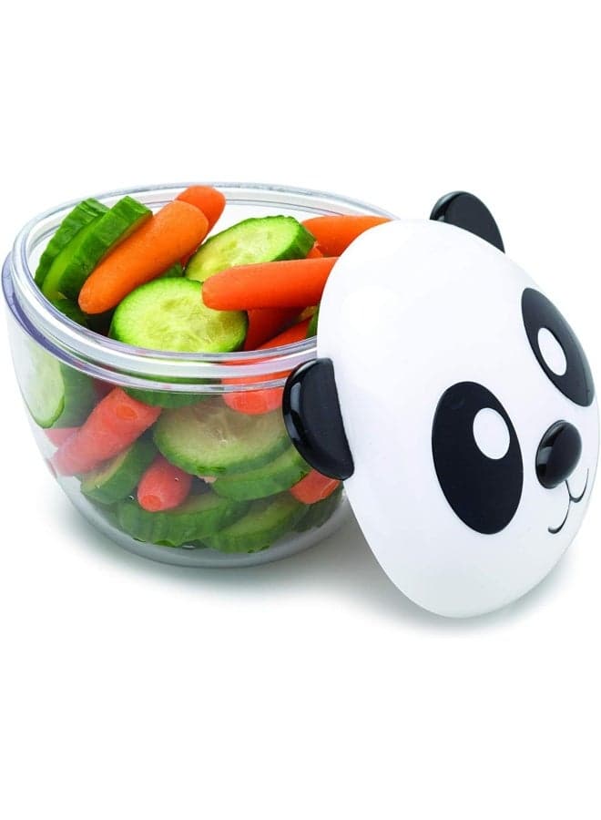 Food Storage Animal Snack Containers With Lids For Toddlers And Kids 232ml