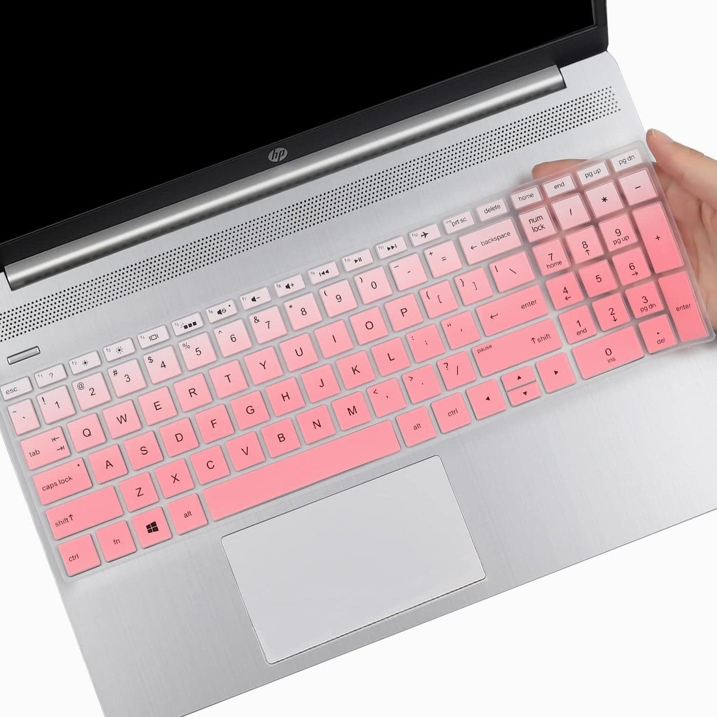 Keyboard Cover for 15.6 HP Laptop 15-dw 15-dy 15-ef 15-da/db/bs 15-dy5033dx 15-dy5073dx 15-dy5131wm 15-dy2795wm 15-dw3033dx 15-ef2130wm 15-da0033wm, Envy x360 15m-dr/ds 17-bs/bw, Pavilion 15-cs/cc