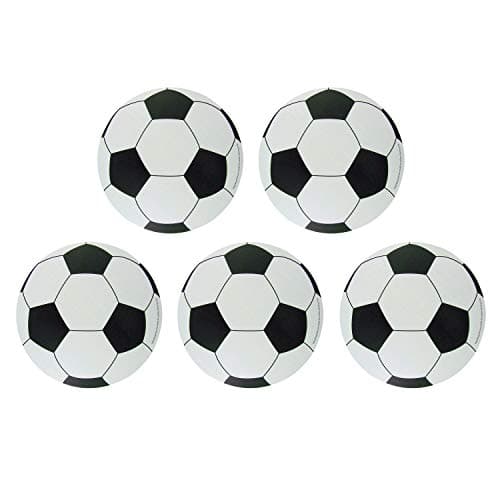 Mad Mags Car Magnet Sports Athlete Soccer Ball Magnetic Decal for School Locker or Fridge Pack of 5 375 Inch