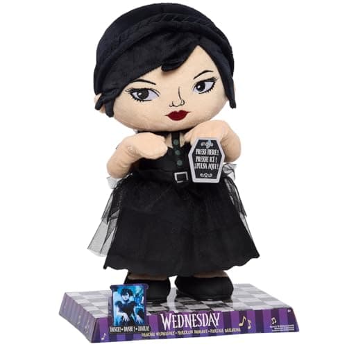 WEDNESDAY Dancing Plush Doll with Music and Movement 125inch Dancing Plushie Interactive Toy Kids Toys for Ages 3 Up by Just Play