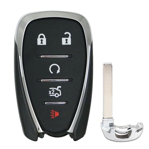Key Fob Cover Replacement Fits for 20162023 Chevy Malibu Camaro 20162021 Cruze 20182021 Equinox Traverse 20192021 Blazer Keyless Entry Key Fob Case Shell HYQ4AA HYQ4EA