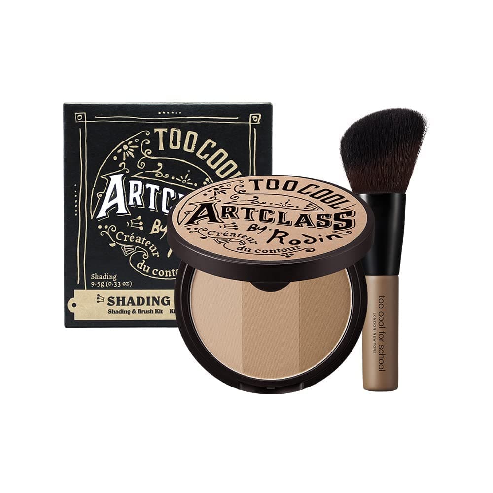 Too Cool for School Artclass By Rodin Shading Master with Brush Korean Contour Palette Bronzer Face Powder 2 Modern