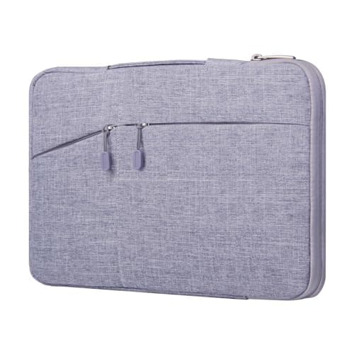 Megoo 10" Laptop Sleeve Case for Microsoft Surface Go 4/3/2 10.5", Samsung Galaxy Tab A9+/A8/S9 11"/S9 FE 10.9", iPad Pro 11"/Air 10.9", Carry Case for 9"-11" Chromebook Tablet(Gray)