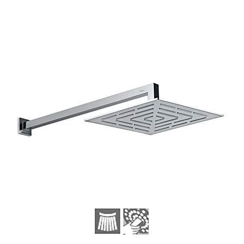 Jaquar Maze Overhead Shower ?240X240Mm Square | Metal, Silver, Brushed