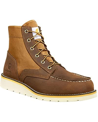 Carhartt Mens Wedge Ankle Work Boot Soft Toe Brown 9 D