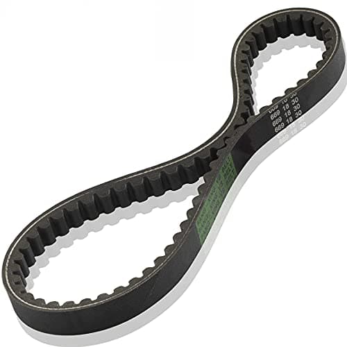 MRELC 139QMB Reinforced 6691830 Racing CVT Drive Belt Compatible with GY6 49cc 50cc Roketa Baja Tank Jmstar Taotao Jonway Vespa Chinese Scooter Moped ATV Pack of 1 VBelt
