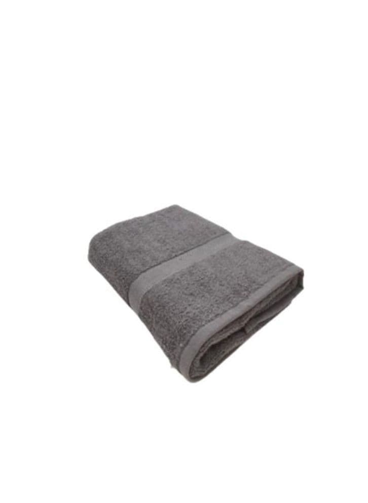 Camellia Grey Luxury Hand Towel 50 x 100 Cm -Set of 1 Pure Cotton Highly Absorbent and Quick dry, Hotel and Spa Quality Bath linen with Diagonal Dobby -550 Gsm
