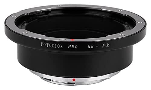 Fotodiox Pro Lens Mount Adapter, Hasselblad Lens to Nikon Camera Mount Adapter, for Nikon D1, D1H, D1X, D2H, D2X, D2Hs, D2Xs, D3, D3X, D3s, D4, D100, D200, D300, D300S, D700, D800, D800E, D40, D50, D60, D70, D70S, D80, D40X, D90, D3000, D3100, D3200, D5000, D5100, D7000, Fuji S1, S2, S3, S5, (HBV-Ni