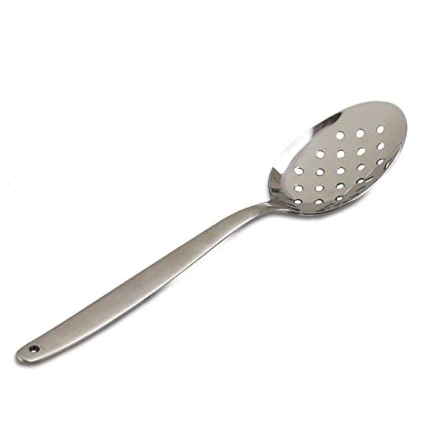 JB Prince Gray Kunz Perforated Spoon Small