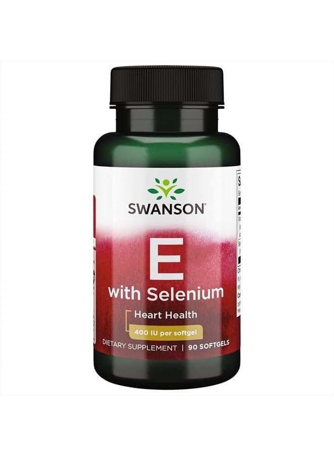 Vitamin E & Selenium 90 Sgels