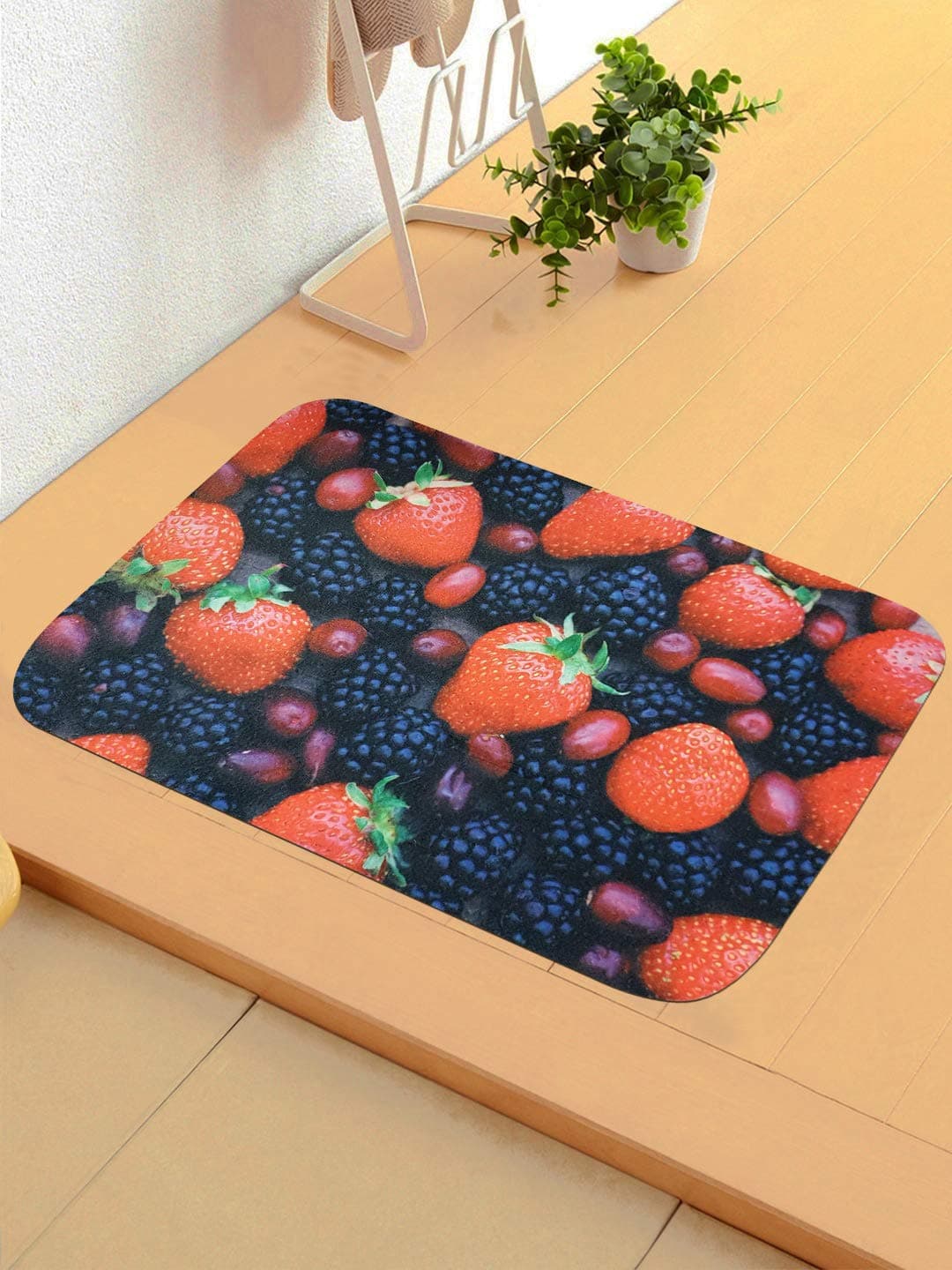 Status 3D Printed Digital Home/Living/Lobby/Bathroom/Office Entrance Door Floor Mat with Anti Slip Backing (15 x 23 inch) (Multi Print-Pack of 1)