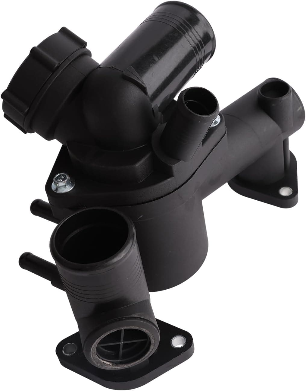 MITZONE Upgrade Aluminum Engine Coolant Thermostat Housing Assembly for Ford Thunderbird and Lincoln LS