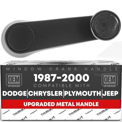 Window Crank Handle DriverPassenger Upgraded metal Compatible with 19951997 Dodge RAM 1500 2500 3500 9195 Dodge Caravan 9297 Dodge B150 B250 B350 B1500 B2500 B3500 OEM 4415820Meta