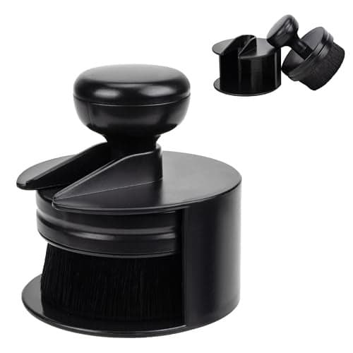 Tire Shine Applicator Brush Tire Shine Brushes Tire Dressing Brush Applicator with Seal Cover Tire Brush for Car Detailing Tire Gel Applicator High Density Detail Factory Tire Brush Black