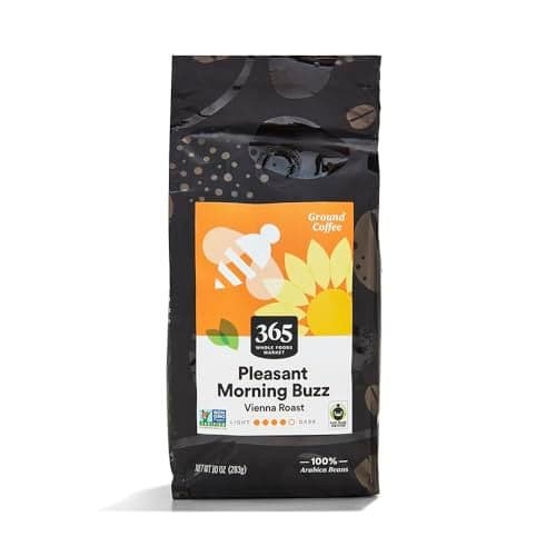 365 by Whole Foods Market Pleasant Morning Buzz Ground Coffee 10 OZ