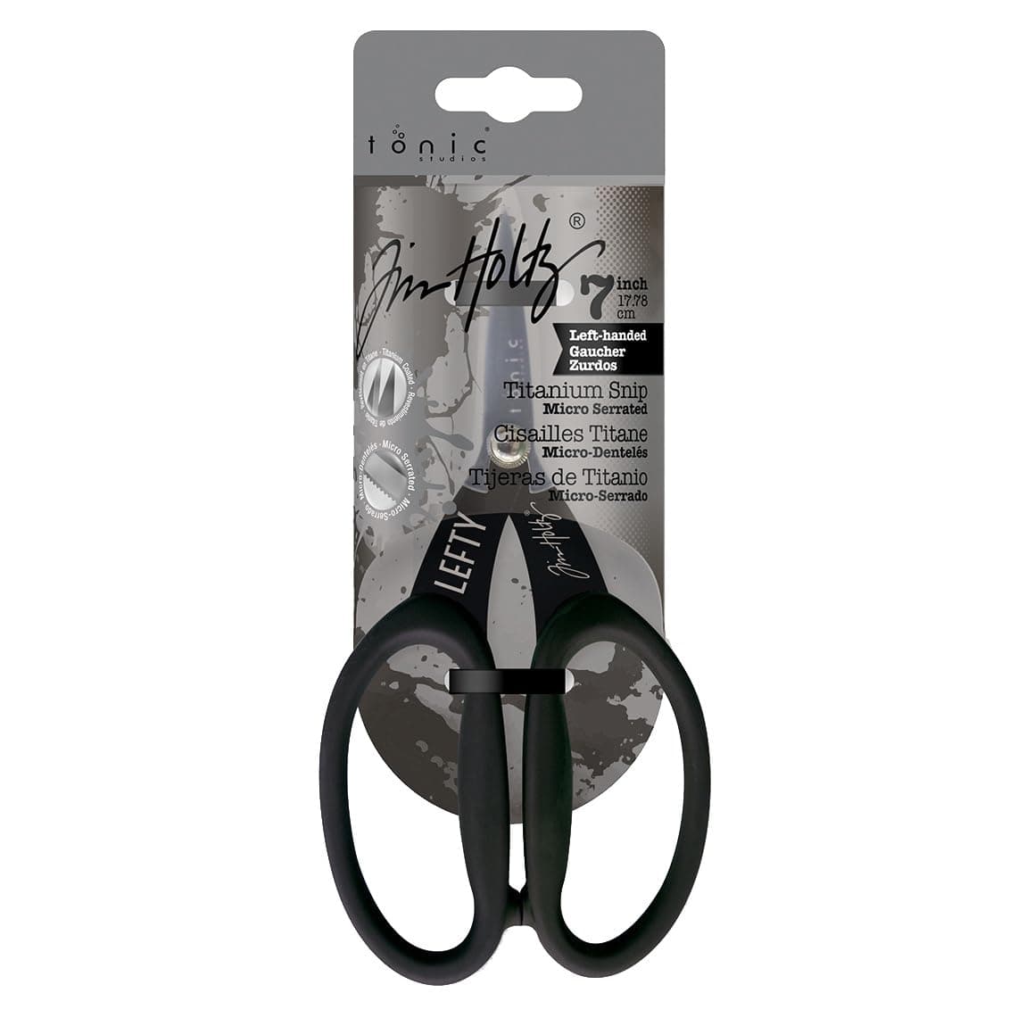 Tim Holtz Tonic Non Stick Snips LEFTHANDED LeftHanded One Size