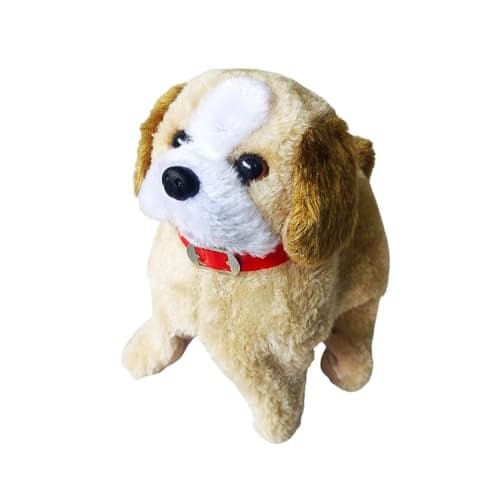 Jumping, Walking & Barking Dog Toy – Soft Puppy Toy with Backflip Action & Sound for Kids | Best Birthday Gift for Baby