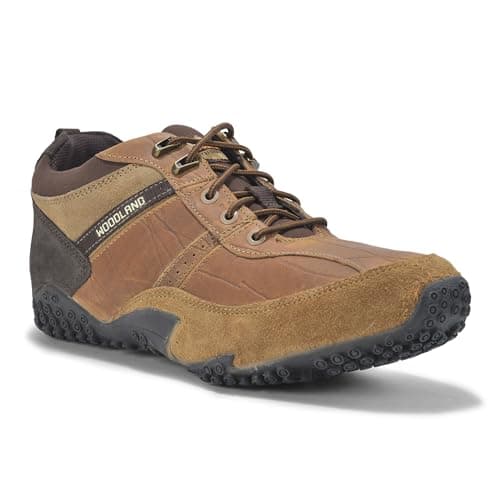 Woodland Men's Camel Nubuk LIFELN Casual Shoes-6 UK (40 EU) (GC 4912123RW)