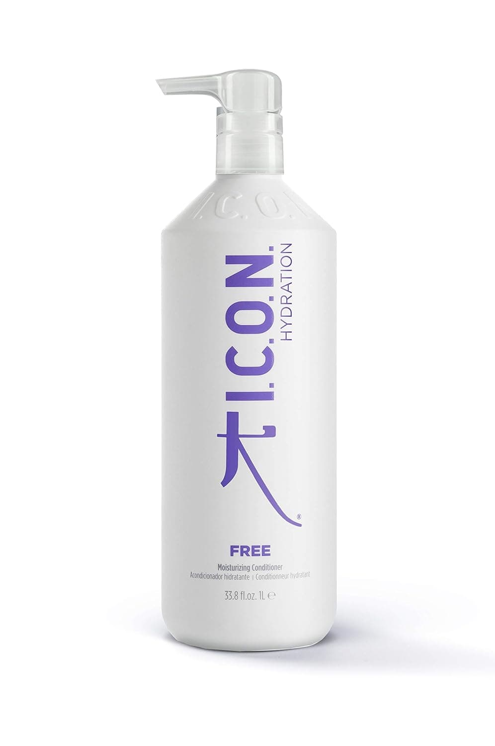 K ICON Free Moisturizing Conditioner for SalonQuality Hair Care 338 Oz Bottle 1 Count