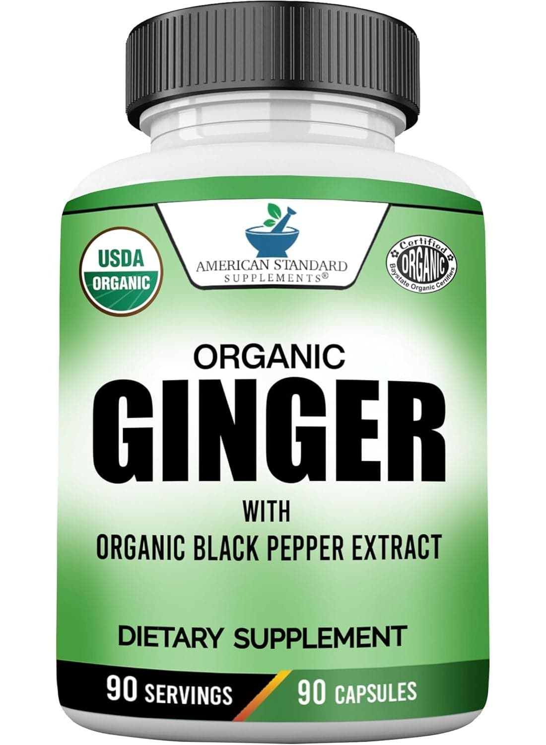 Ginger Root Capsules Organic 3850mg, Ginger Powder, Ginger Supplements, Ginger Capsules, Ginger Pills, Ginger Extract, Organic Ginger Root, Immune Support, Alternative to Ginger Chews, 90 Veg Capsule