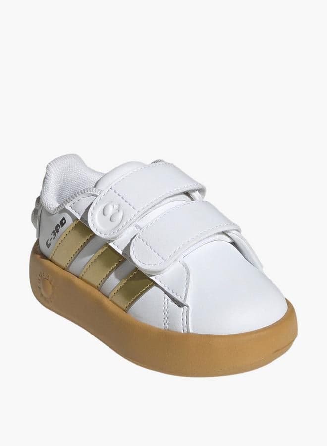 Kids' Droids Grand Court Cf I School Sneakers With Hook And Loop Closure - Ih1138 — 38.5 EU