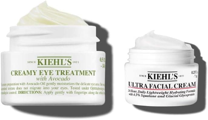Kiehls Creamy Eye Treatment with Avocado Hydrates for a Revitalised Eye Area Formulated with Avocado Oil Creamy Texture 99 Natural IngredientsFormula for All Skin Types