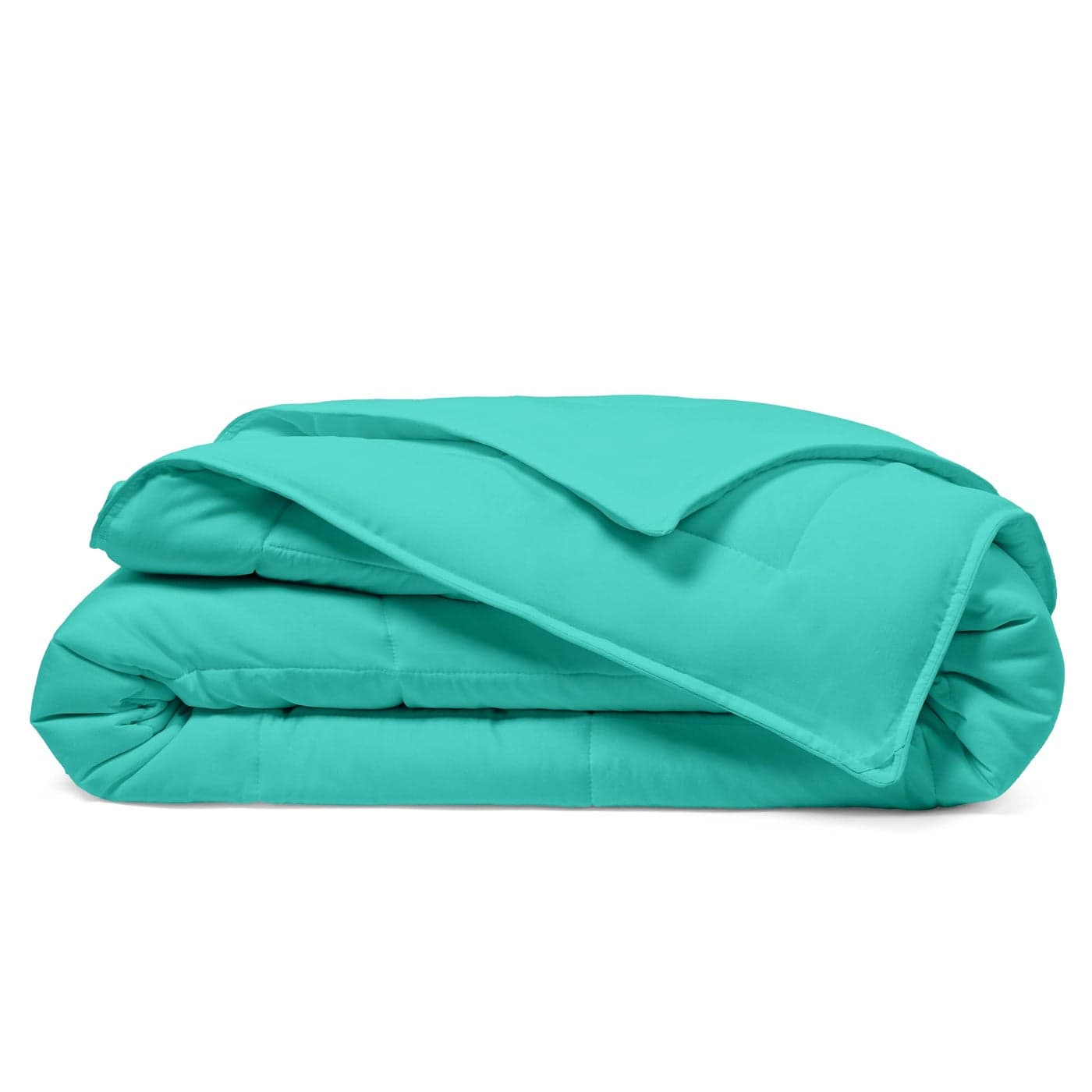 Cosy House Collection Luxury Down Alternative Comforter Blend of Rayon Derived from Bamboo Bedroom Essentials All Season Use Box Stitch Construction Duvet Loops KingCal King Turquoise