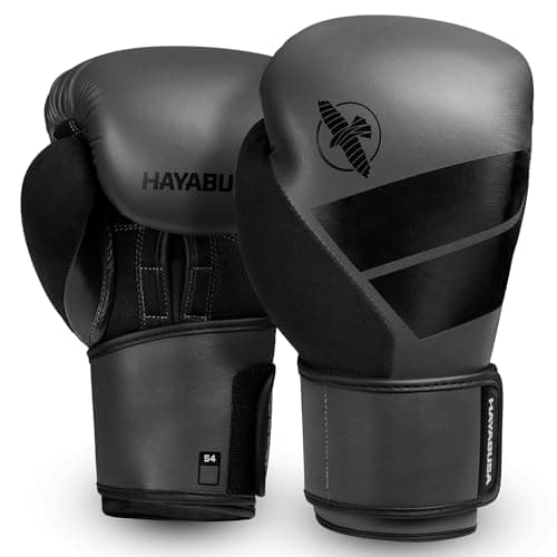 Hayabusa S4 Boxing Gloves for Men and Women Charcoal 10 oz