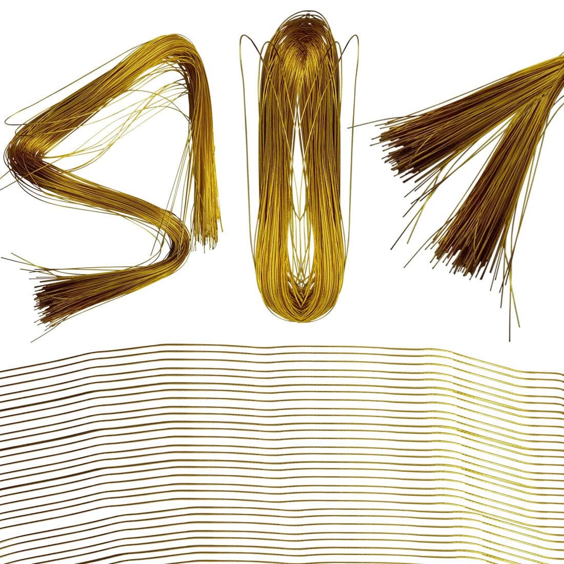 DIY Crafts 40 mtr Gold Gold Plated Copper Wire for Craft Jewellery Making Beading 40 mtr Gold