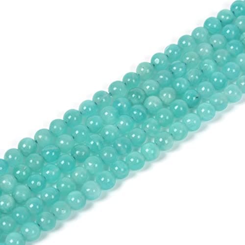 Peruvian Amazonite 4mm Round Healing Crystal Loose Beads 16 Inch for Jewelry Making Beads