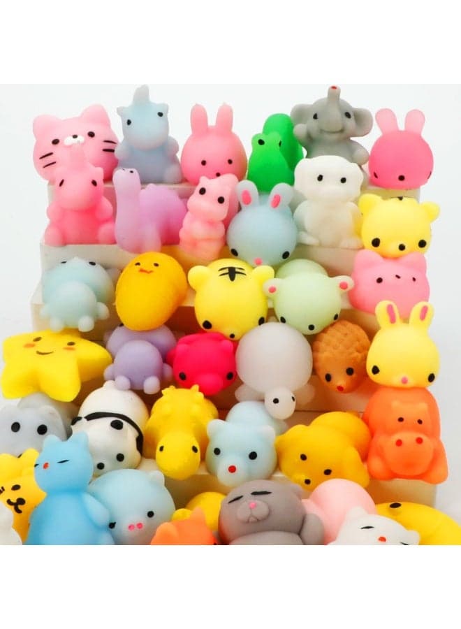 Squishies Mochi Squishy Toys 40 Pcs Party Favors for Kids Mochi Squishy Toy for Adults Goodie Bag Filler Party Birthday Favors for Classroom Prizes,Birthday Gift,Goodie Bag Stuffers