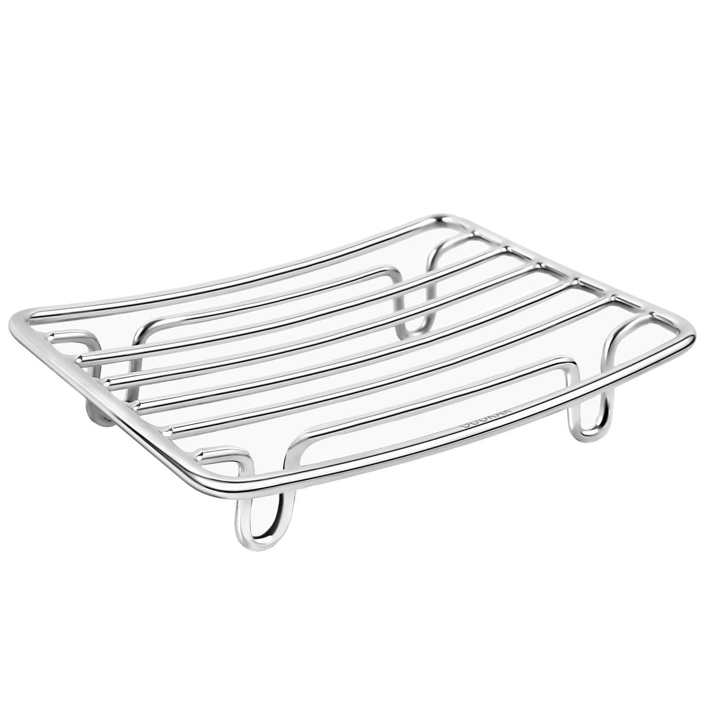 GUUKAR Bar Soap Dish Holder for Shower Bathroom Stainless Steel Rust Proof Self Draining Chrome1 Pack