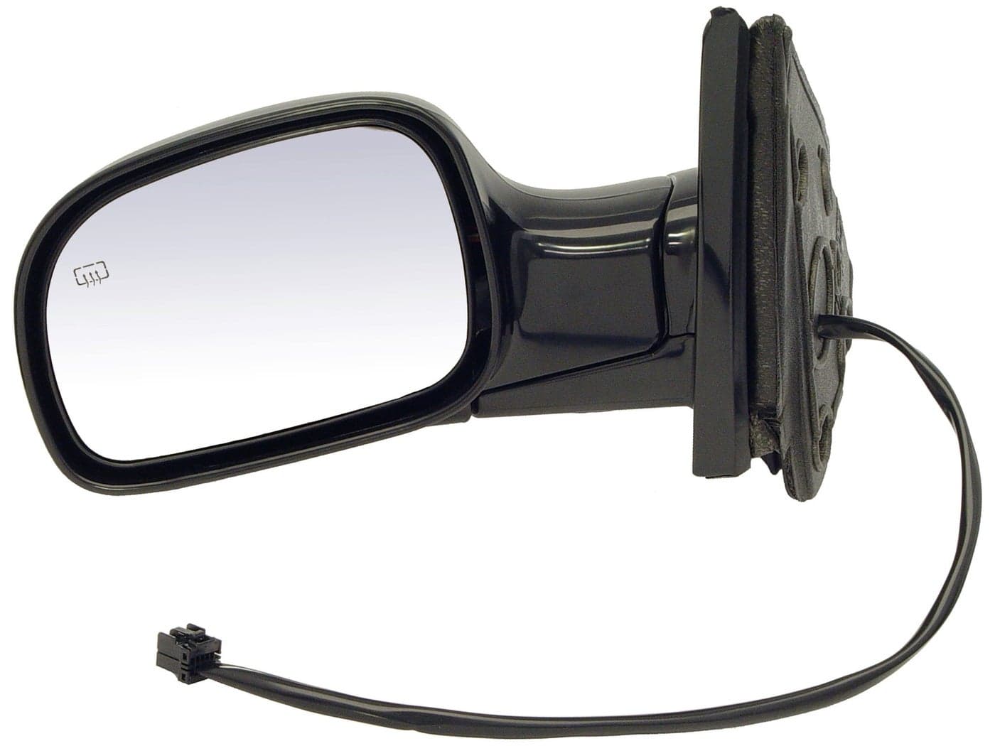 Dorman 955-1161 Driver Side Power Door Mirror - Heated / Folding Compatible with Select Chrysler / Dodge Models, Black