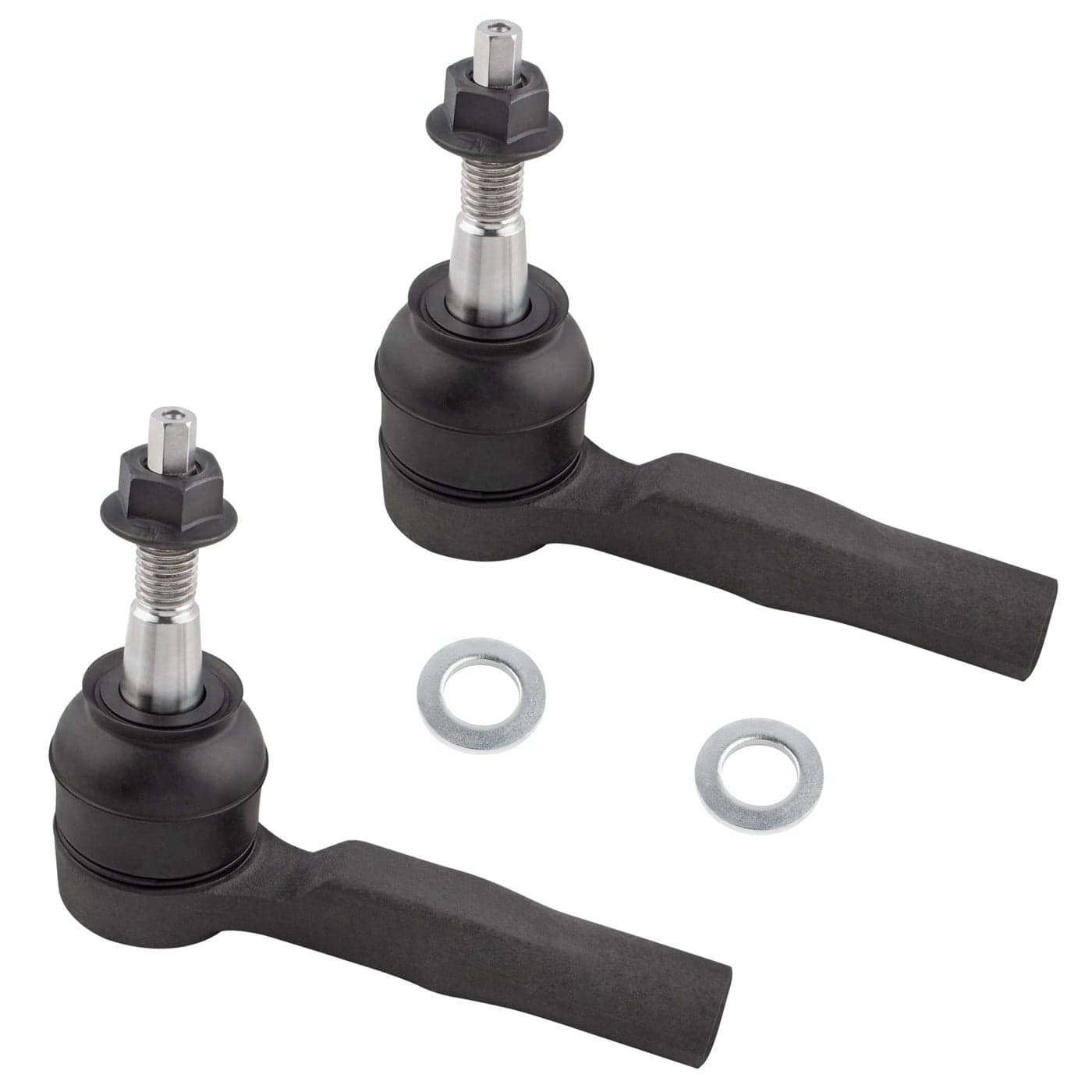 BOXI Set of 2 Front Outer Tie Rod Ends Fit for Cadillac SRX 2010 2011 2012 2013 2014 2015 2016 for Chevrolet Equinox 2010 2011 2012 2013 2014 2015 2016 2017 for GMC Terrain 20102017 ES800640