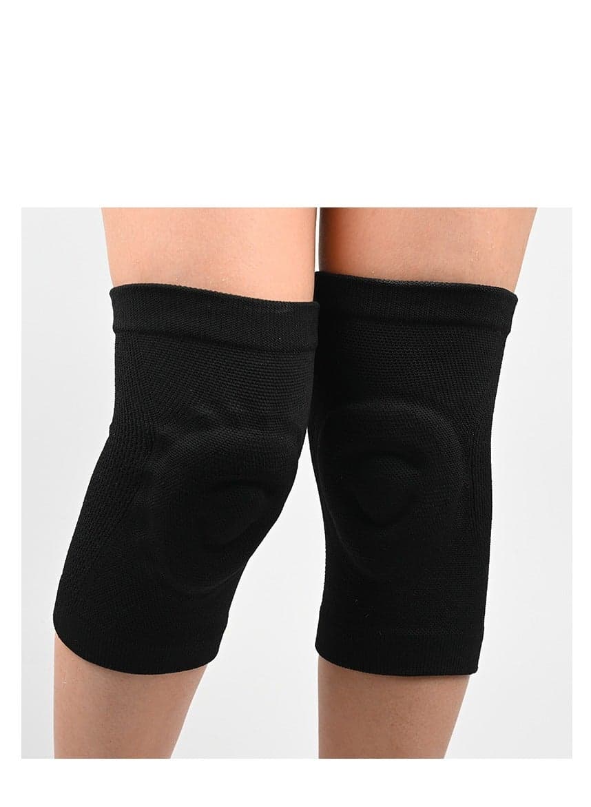 Gel Knee Pads, 1 Pair Cushion and Support Cap, Figure Skating Pads Cap for Men Women Adults Youth Kids Dancing, Football Basketball — L