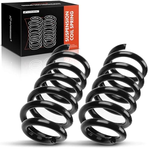 A-Premium 2Pcs Front Suspension Coil Spring Set Compatible with Chevrolet Silverado 1500 2007-2009, Tahoe/Avalanche 2007-2010, Suburban 1500 & GMC Sierra 1500, Yukon XL 1500, Driver and Passenger Side