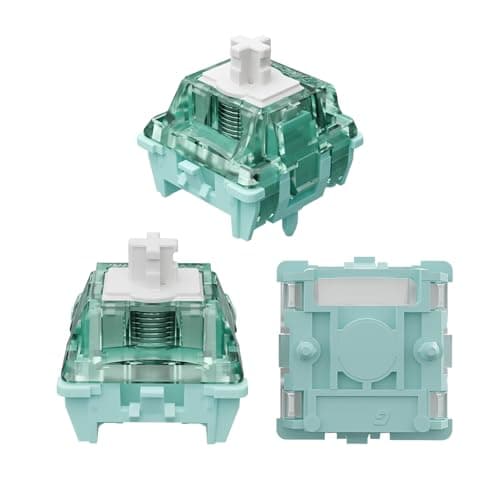 GUYEKS Gateron Magnetic Jade Pro Keyboard Switches Linear Factory Prelubed Freely Setting PreTravel 20mm Longer Spring Key Switches Only for Magnetic Gaming Keyboard108PCS