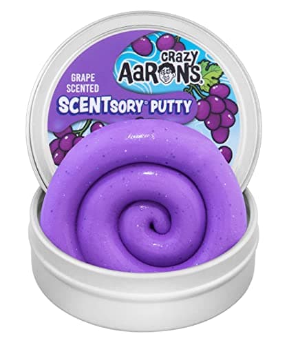 Crazy Aarons Thinking Putty Great Grape Scented Putty for Kids and Adults Creative and Endless Fun Stress Relief Therapy Toys Never Dries Out Made in USA