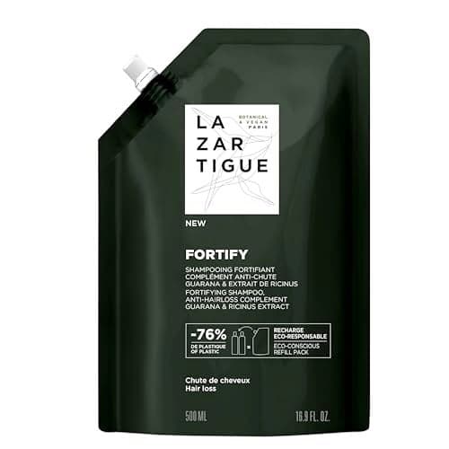Lazartigue Fortify Shampoo, Densifying Hair Treatment for Thinning Hair,Vegan, Sulfate & Silicone Free, 8.4 Fl Oz
