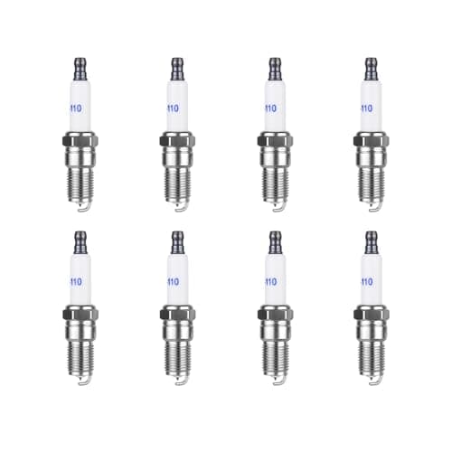 8 Pcs Iridium Spark Plugs Replace OEM# 41-110 41-162 41-985 9602 19417055, Compatible with Chevy Silverado Tahoe Avalanche Corvette Camaro GMC Sierra Yukon 4.8L 5.3L 5.7L 6.0L 6.2L 6.6L 8.1L V8