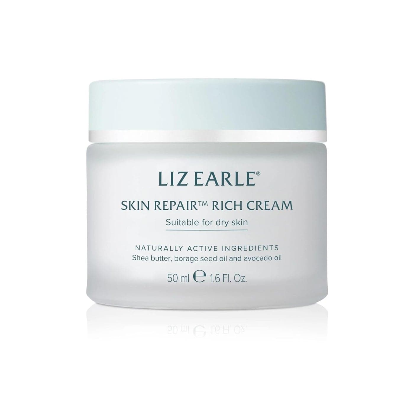 Liz Earle Skin Repair Rich Face Cream Hydration Boosting Face Moisturizer with a Luxurious Cream Texture Leaves Skin Feeling Soothed Comforted 50 ml