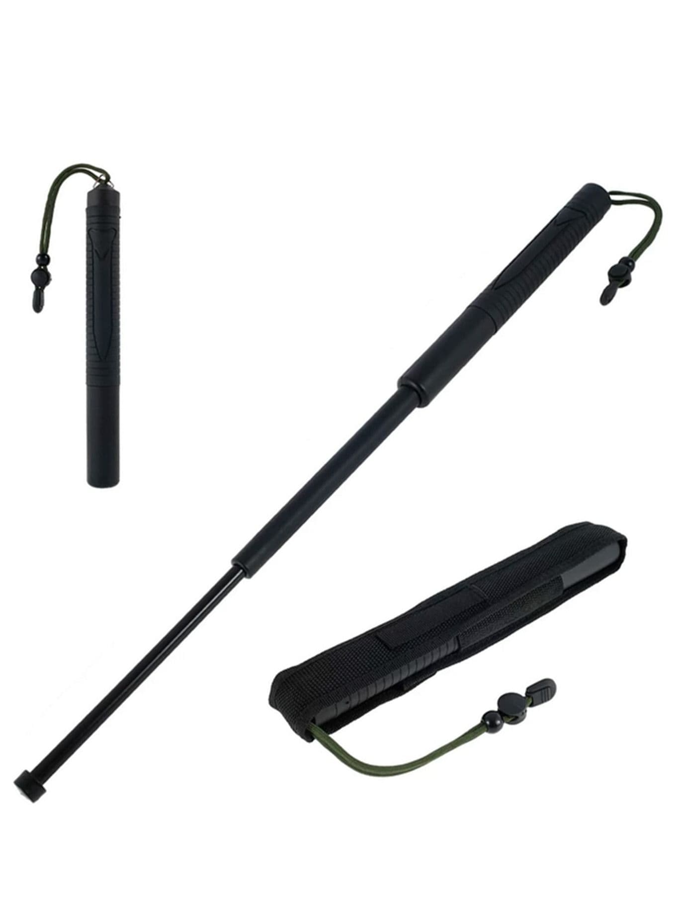 Outdoor Folding Telescopic Swing Rod Walking Climbing Pole Walking Pole