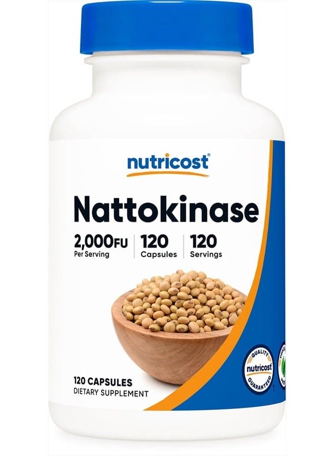 Nattokinase 2,000FU - 120 Capsules