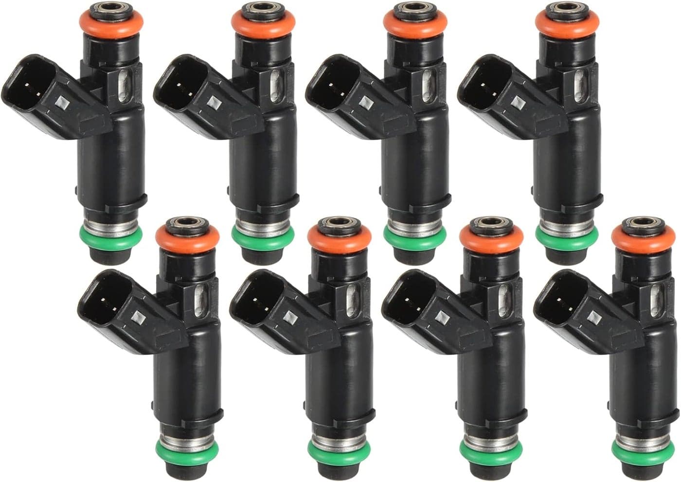 X AUTOHAUX 8Pcs Fuel Injector Nozzle Set for Chevy Silverado & GMC Sierra 2002-2006